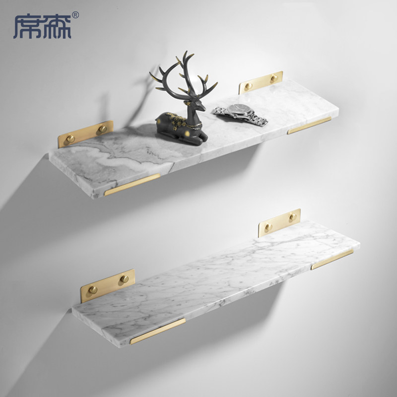 Partition Wall Marble Laminate Nordic Lined Wall Niches wall Wall-mounted Bookcase LIVING ROOM MAKEUP ROOM SHELVE