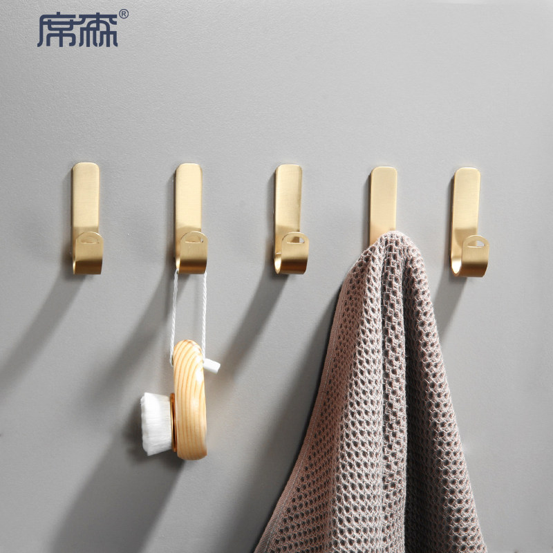 Sison Solid Brass thicks peg - free luxury door after hook - kitchen without punch porch