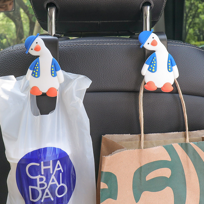 Car seat back cute cartoon car hook car rear car interior seat decoration supplies Daquan female