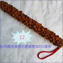 Wild prickly ash wood hand stick log massage hand stick hand piece massage stick crutches play stick health stick fitness