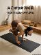 Yoga Studio Gym Floor Mat, Special Wear-Resistant High-Density Pvc High-Temperature Yoga Mat, Professional Non-Slip Shock-Absorbing Black Mat