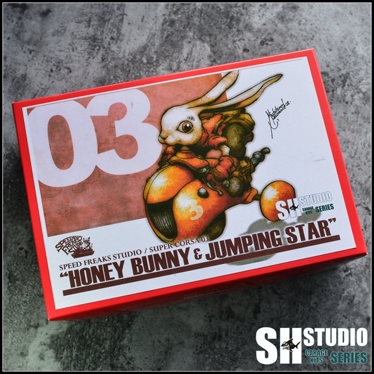 SH STUDIO Matsuoka wf2018 Winter Rabbit Motocycle Steampunk Resin GK