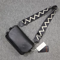 Черно-черный и белый волновый ремень