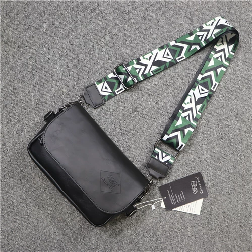 Сумка на одно плечо подходит для мужчин и женщин, японская сумка для телефона, сумка через плечо для отдыха, Гонконг, в корейском стиле, из натуральной кожи