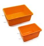 Пластиковая коробка для хранения, белая прямоугольная маленькая игрушка