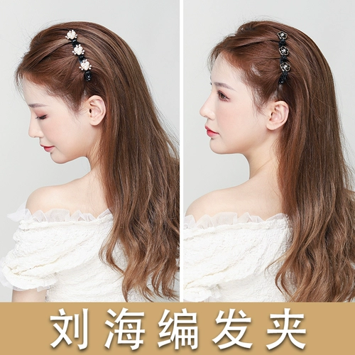 Заколка для волос, шпильки для волос, ободок, челка, двухэтажный аксессуар для волос для умывания, популярно в интернете