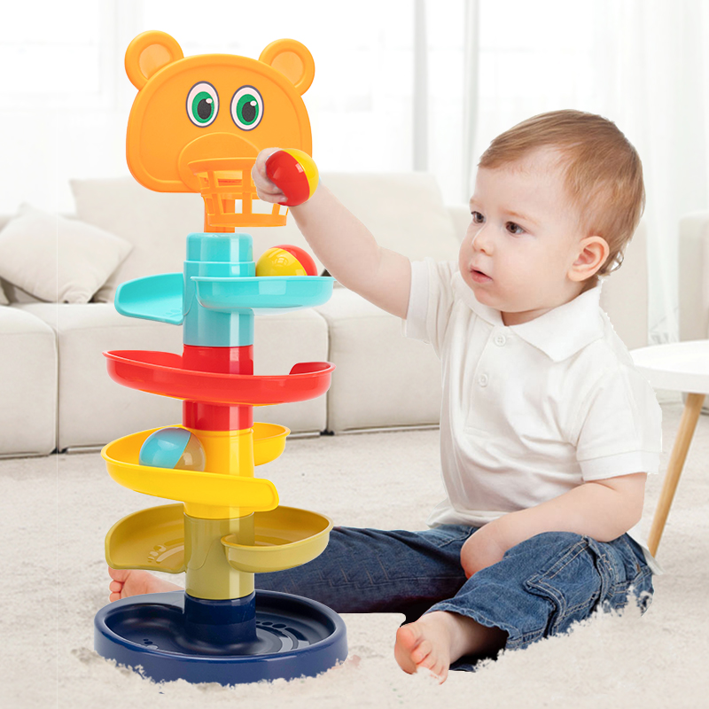 Six months young children's toy children's puzzle early to teach 0 1 1 year-old 6 78 9 gripping training to turn to music