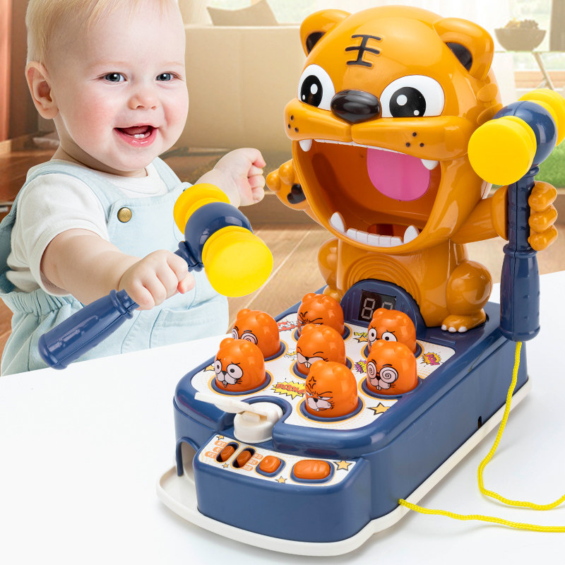 Beating Ground Rat Toy Infant Child Puzzle Boy 1 1 2 ½ years old Early lessons intellect Multi-functional female baby gift