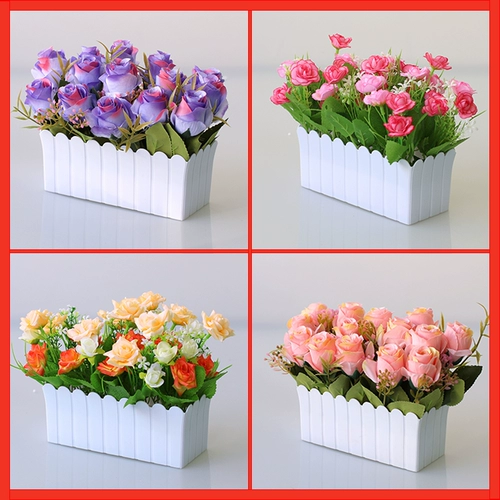 Гостиная фальшивая декорирование цветов симуляция высушенная цветочная мебель