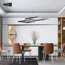 Whole house lighting package combination chandelier ceiling light led living room dining room bedroom light three rooms two Hall simple style