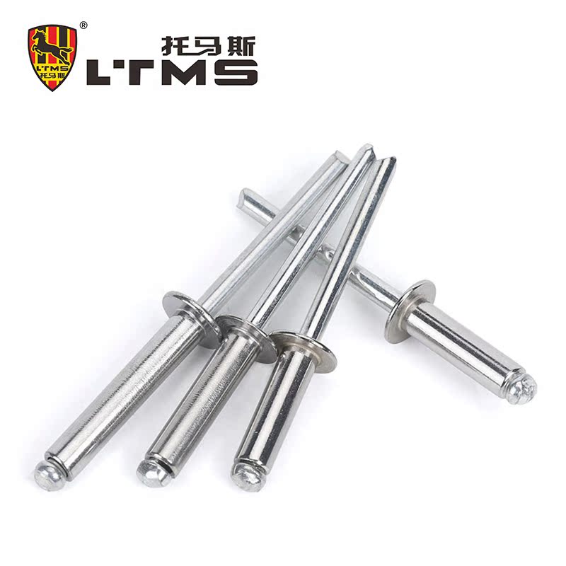 M3M3 2 series 304 stainless steel open type flat round head blind rivet open pull rivet GB12618