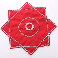 Серебряный носовой платок взрослый (одна пара)