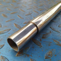 304 stainless steel round pipe sleeves inside and outside hollow bearing frame draw tight 201 stainless steel telescopic round pipe