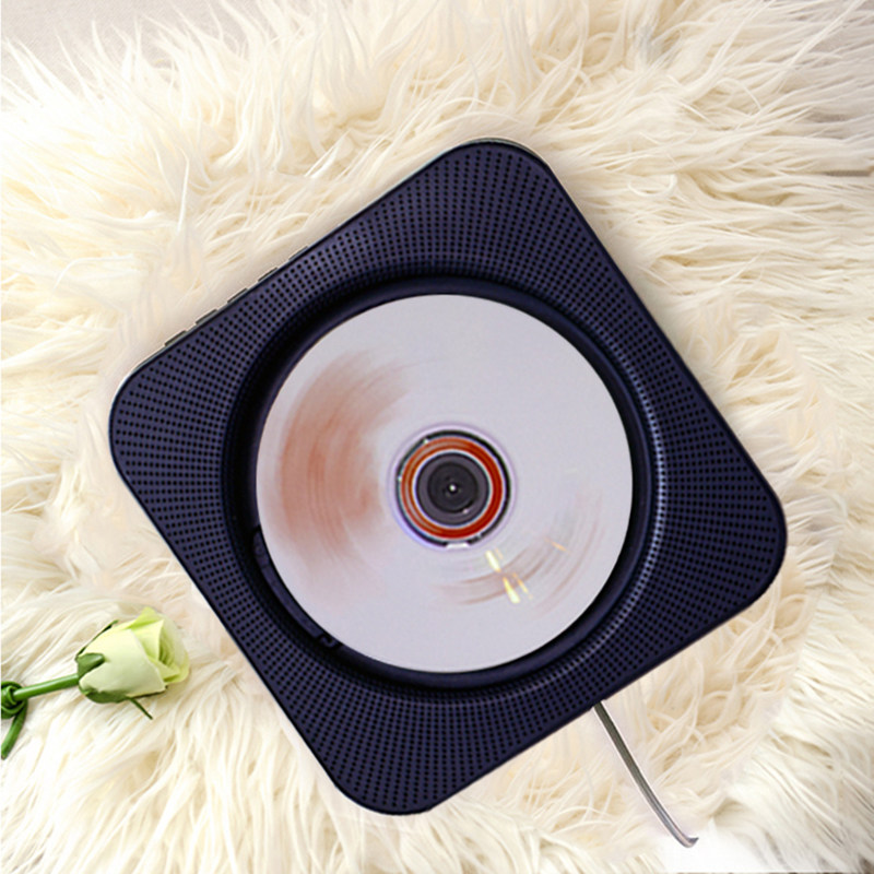 Wall MountED CD Player Portable Mini Bluetooth Dvd Retro Music Album Audio Disc Player Home ins