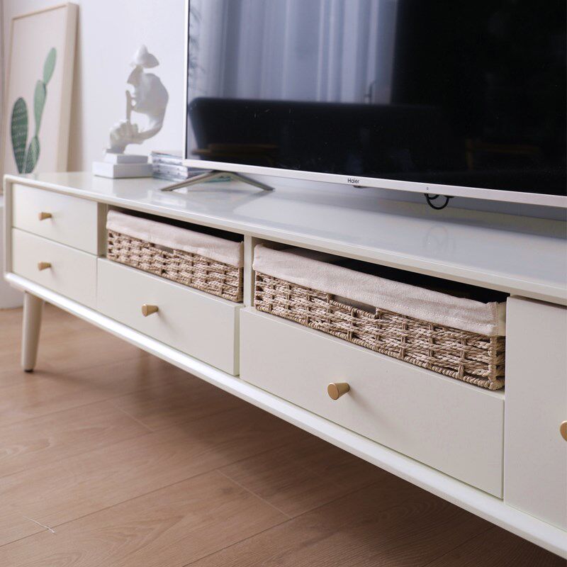 Custom living room containing basket snacking toy containing box tea table TV cabinet storage basket drawer-type debris containing basket