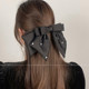 Small Pearl Bow Hair Accessory for Women, Back-Of-Head Clip, High-End Feel, 2026 New Style, Internet Celebrity High-End Hairpin