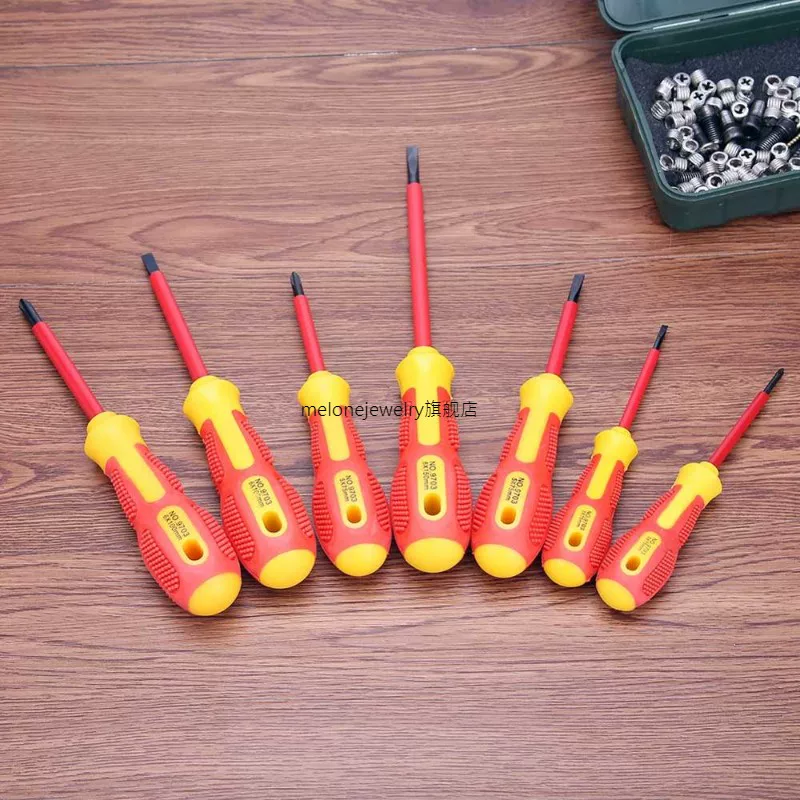 Hot 7pcs Insulated Screwdriver Set Withstand Voltage 1000V E
