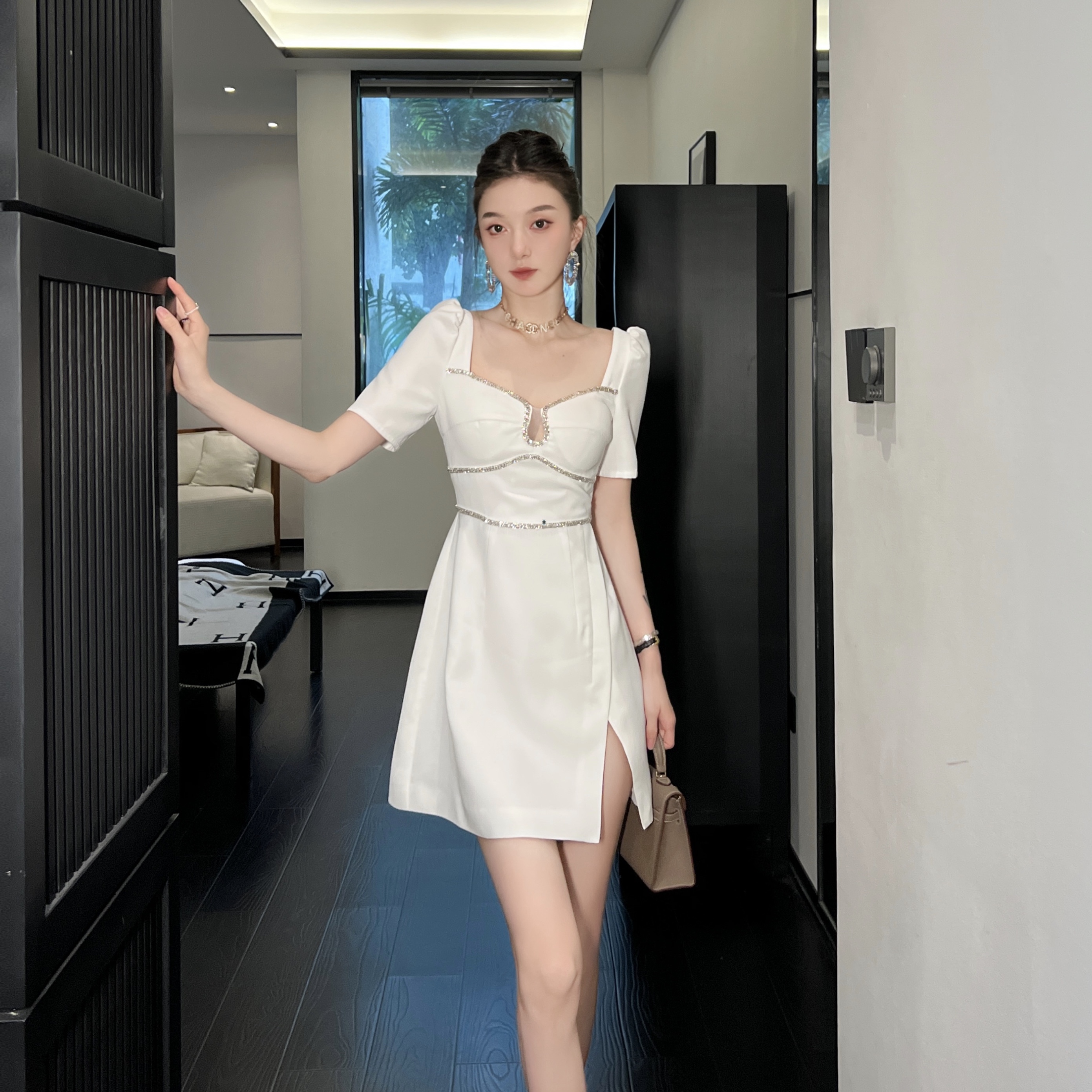 C3185 2440K VÁY ĐẦM LIỀN THÂN NỮ RUUREAG MÙA HÈ THỜI TRANG NỮ G05 SẢN PHẨM MỚI