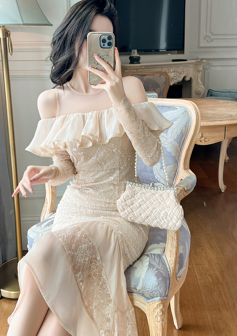 C3513 3090K VÁY ĐẦM LIỀN THÂN NỮ RUUREAG DÁNG ÔM BODY GỢI CẢM SEXY MÙA XUÂN THU ĐÔNG KIỂU ĐUÔI CÁ THỜI TRANG NỮ G06 SẢN PHẨM MỚI