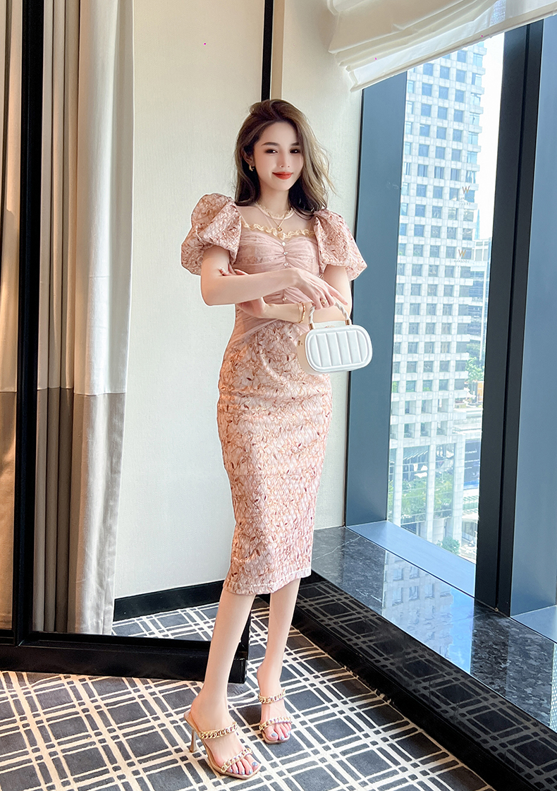 C3424 2150K VÁY ĐẦM LIỀN THÂN NỮ RUUREAG DÁNG ÔM BODY GỢI CẢM SEXY TAY PHỒNG MÙA HÈ THỜI TRANG NỮ ĐỒ ĐI BIỂN VÁY MAXI G05 SẢN PHẨM MỚI