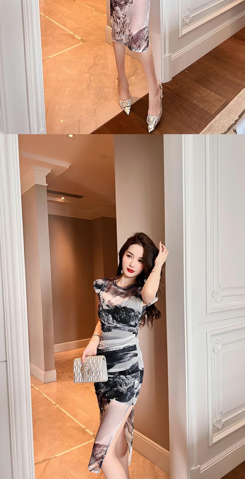 C3423 1740K VÁY ĐẦM LIỀN THÂN NỮ RUUREAG DÁNG ÔM BODY GỢI CẢM SEXY MÙA HÈ PHỤC CỔ CỔ ĐIỂN THỜI TRANG NỮ G05 SẢN PHẨM MỚI