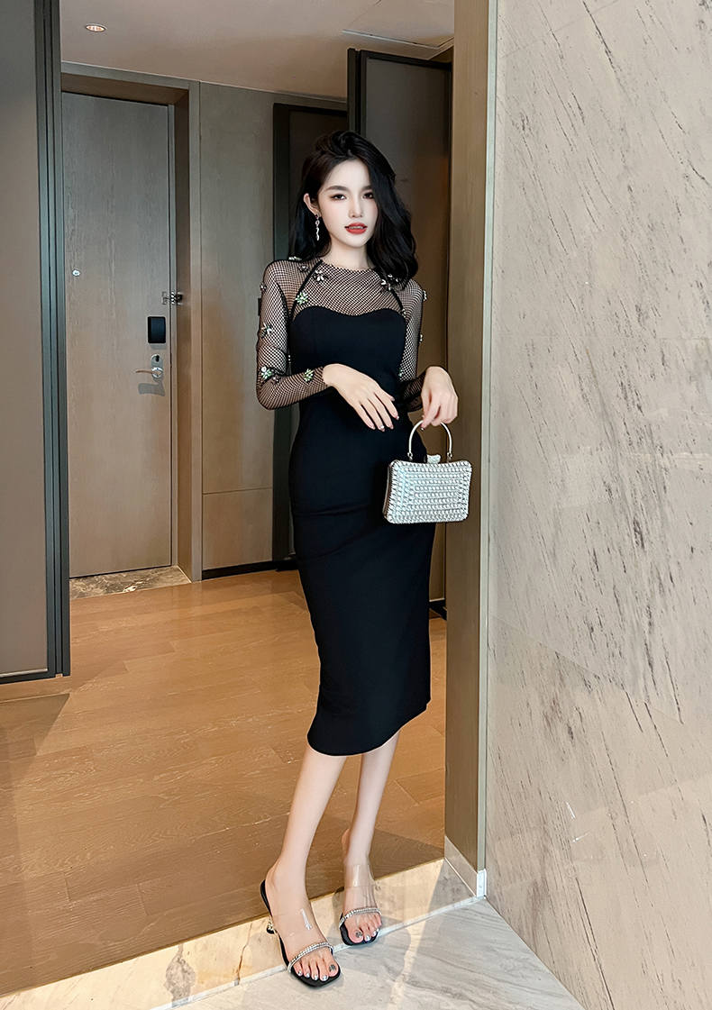 C3465 2750K VÁY ĐẦM LIỀN THÂN NỮ RUUREAG DÁNG ÔM BODY GỢI CẢM SEXY MÙA XUÂN THU ĐÔNG THỜI TRANG NỮ G06 SẢN PHẨM MỚI