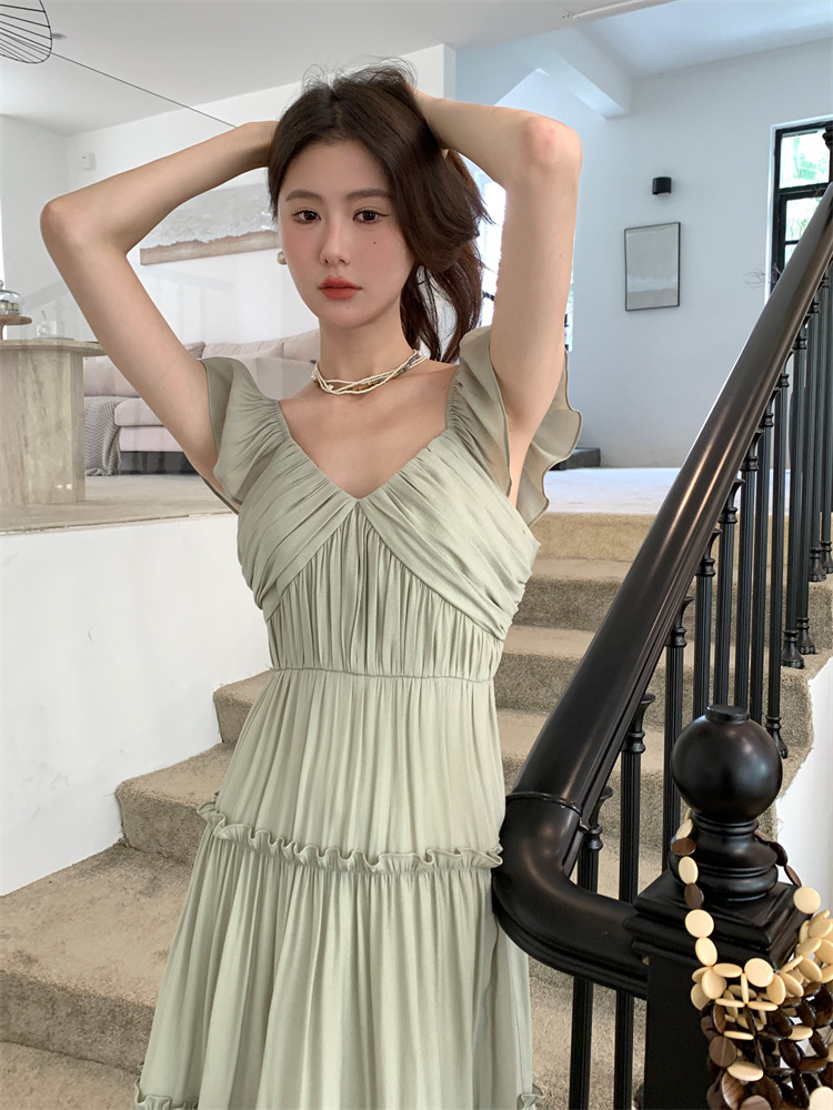 C3592 2060K VÁY ĐẦM LIỀN THÂN NỮ RUUREAG MÙA XUÂN THU ĐÔNG THỜI TRANG NỮ G05 SẢN PHẨM MỚI
