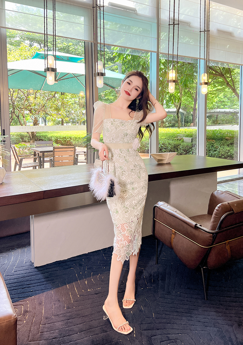 C3384 2900K VÁY ĐẦM LIỀN THÂN NỮ RUUREAG DÁNG ÔM BODY GỢI CẢM SEXY MÙA HÈ THỜI TRANG NỮ REN G06 SẢN PHẨM MỚI