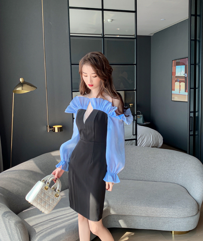 C3579 1740K VÁY ĐẦM LIỀN THÂN DỰ TIỆC NỮ RUUREAG SEXY DÁNG ÔM BODY GỢI CẢM SEXY MÙA XUÂN THU ĐÔNG THỜI TRANG NỮ G05 SẢN PHẨM MỚI