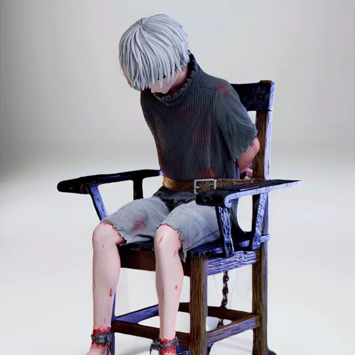 YYGK BW chair model statue GK private customization