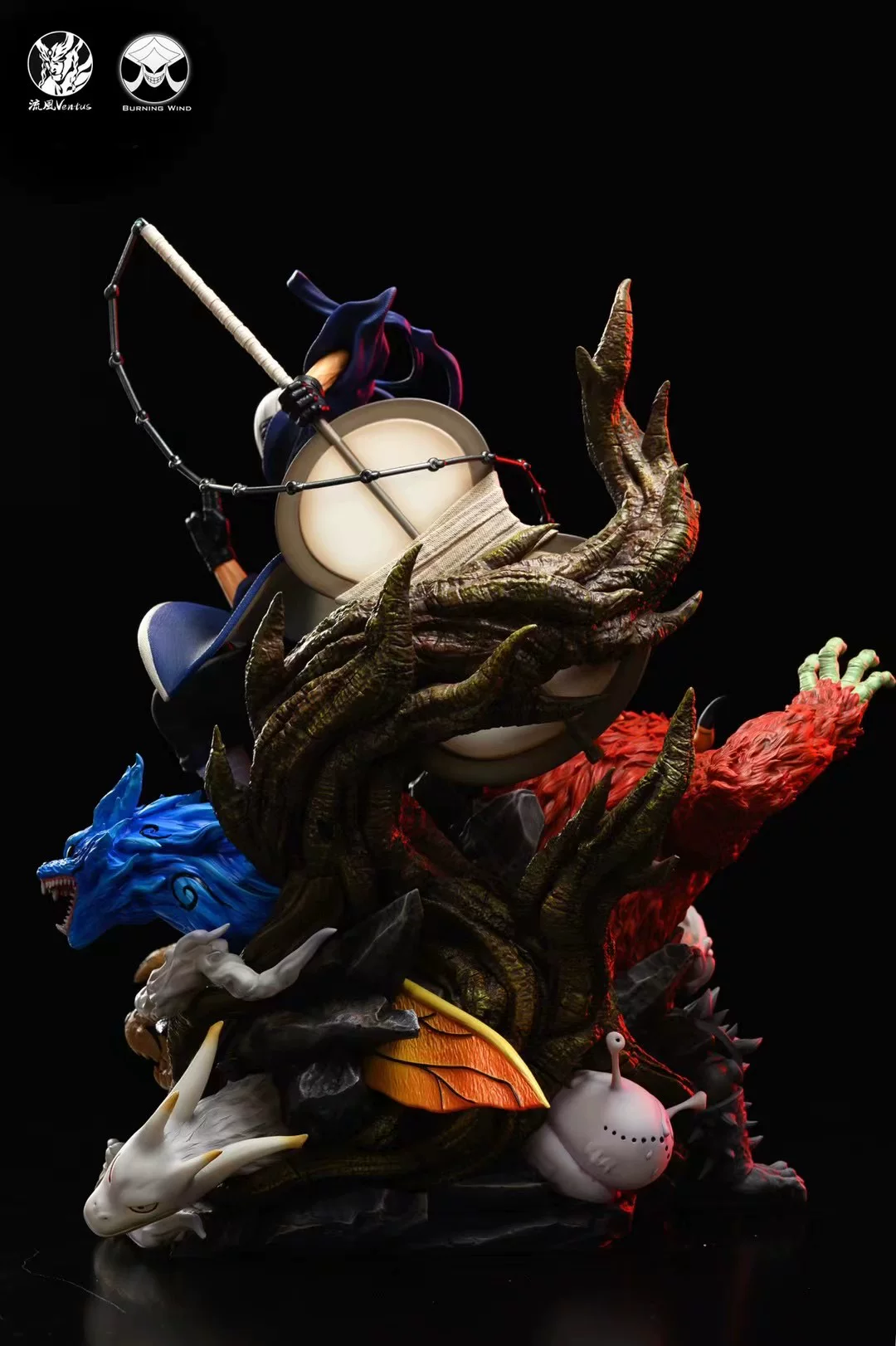 YYGK Burning Wind Obito Ninja Uchiha Model GK Statue Private Customization