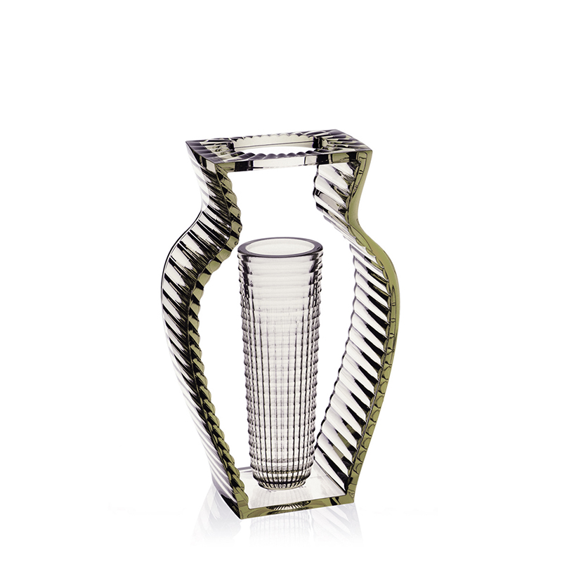 Kartell European-style plastic vase floral parlor bedroom desk swing piece I SHINE U SHINE
