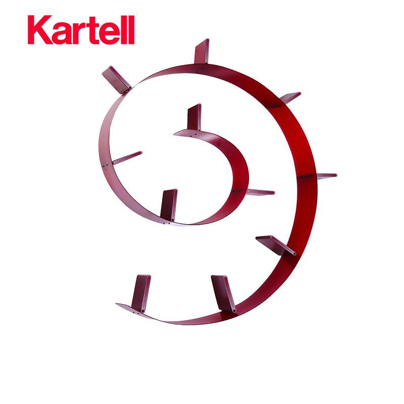 Kartell bookworm wall-mounted bookcase bookshelf DIY free styling BOOKWORM-Taobao