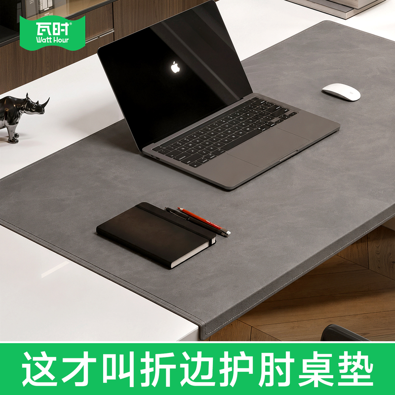 Folded Edge Wrist Guard Computer Desk Mat Laptop Keyboard Mouse Pad Office Tablecloth No-Wash Waterproof Oil-Proof Extra Large Size Folded Edge Wrist Guard Computer Desk Mat Laptop Keyboard Mouse Pad Office Tablecloth No-Wash Waterproof Oil-Proof Extra Large Size