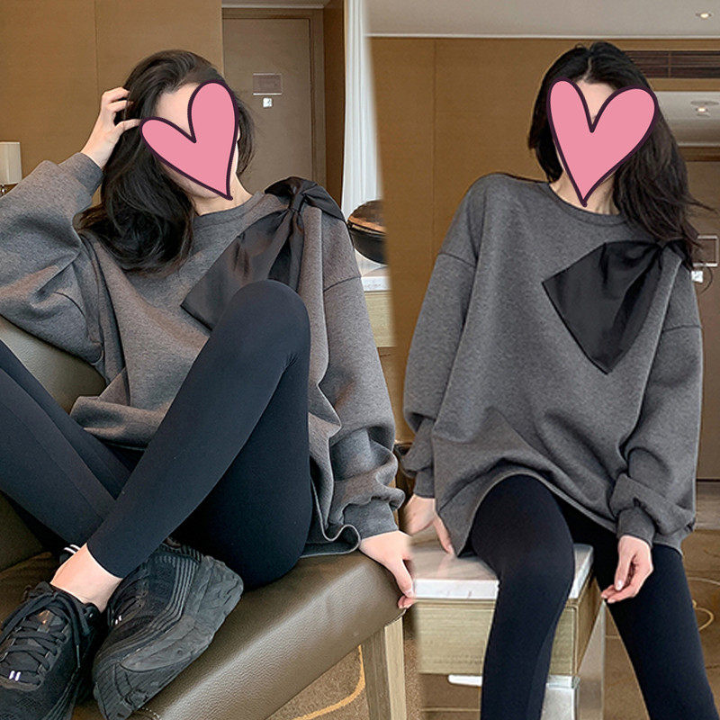 Gafu thickened pregnant women's clothing and women's autumn winter 2021 new loose large size and fat MM winter blouses jacket for spring and autumn clothes