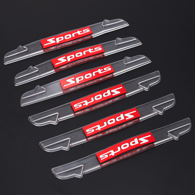 Car door anti-collision strip transparent car collision anti-collision stealth open door side anti-rubbing protection glue general thickening