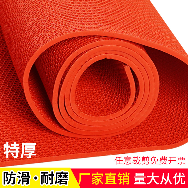 Bathroom Bath anti-slip ground floor Hand Wash Makeup Room Toilet Hollowed-out PVC shower Kitchen Waterproof Plastic Footbed