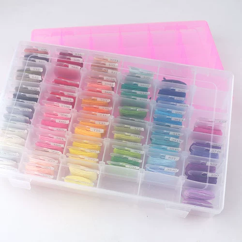 Магазин возвращает более 10 000 -летнего магазина организованная ящик для вышивки, намотанная намотка