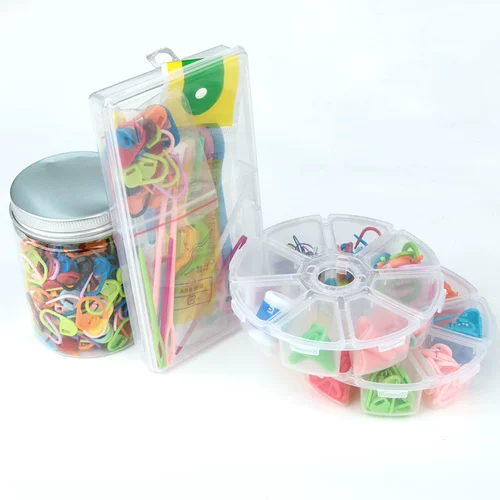 Пластиковый шерстяной крючок для вязания ручной работы, плетеный свитер, вспомогательная булавка