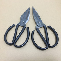 Pure hand forged scissors kill chicken kill duck turtle cut fish bone head kill eel orthographic brand earth hit strong kitchen scissors