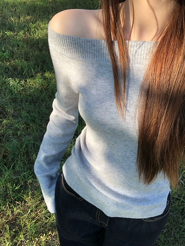 Лонгслив, трикотажное дизайнерское милое сексуальное термобелье