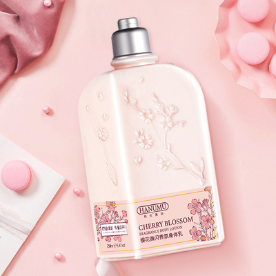 韩伦美羽网红女士身体乳