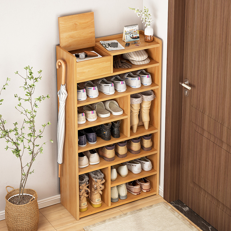 Shoe Rack Domestic Room Good Looking Multiple Layers Net Red Small Narrow Doorway New 2020 Pops Door Hallway Simple Shoe Cabinet