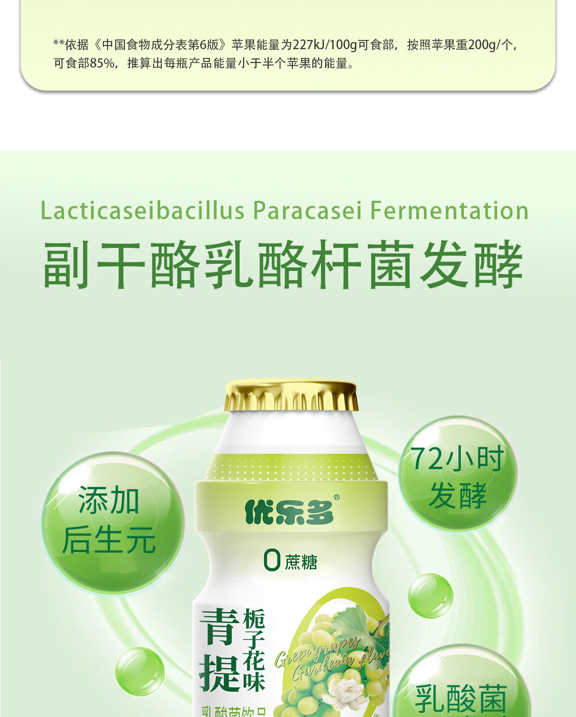 安享好物 安享E级含乳饮料-优乐多青提乳酸菌 国标