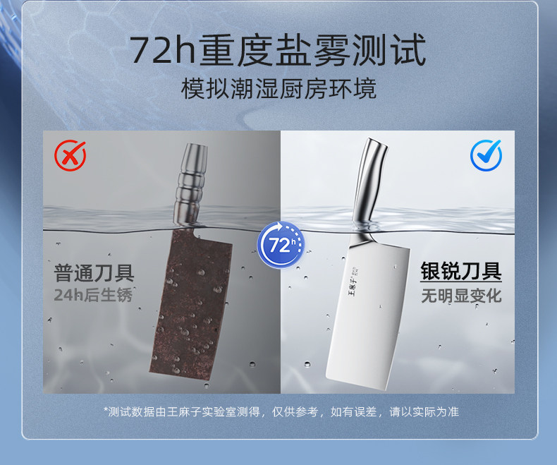 安享好物 安享A级斩切刀-王麻子辰金 银锐斩切刀  
