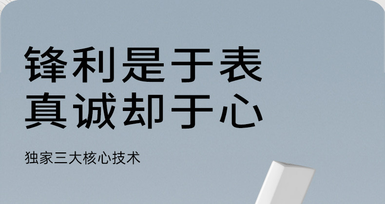 安享好物 安享A级斩切刀-王麻子申墨 女士斩切刀  