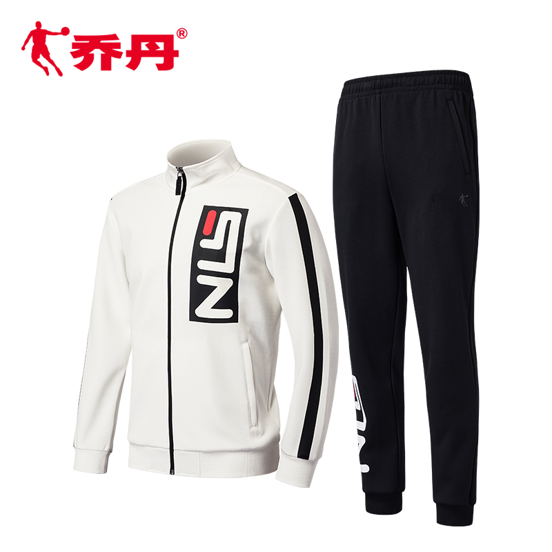 (Special Offer Broken Code Clearance) Jordan Clothing Men's and Women's Casual Suits Breathable Short T-shirts Casual Knit Pants