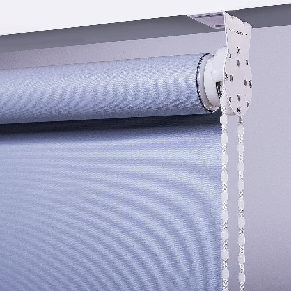 Roller Blinds Shade Shading Shading Kitchen Company Office Make-up Room Bathroom Waterproof Cloth Home Free to punch installation