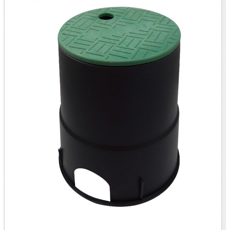 6 inch greening sprinkler with landscaping fast water valve water tank lawn plastic valve well green cover valve box