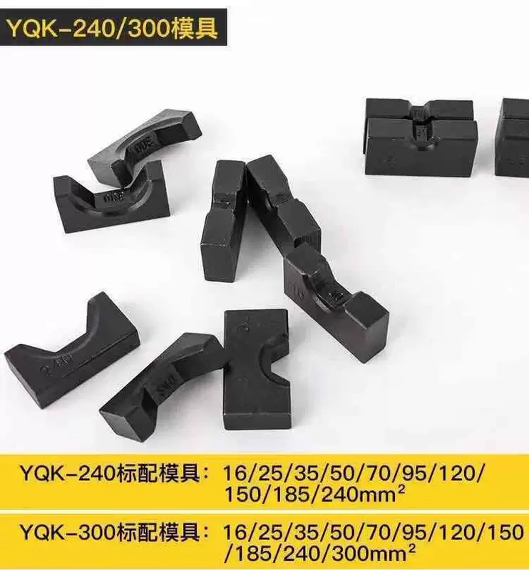 YQK70/120/240/300 Điện Kìm Thủy Lực Đầu Răng Đen Trắng Khuôn Mô Đun Uốn Kìm Dụng Cụ Mài